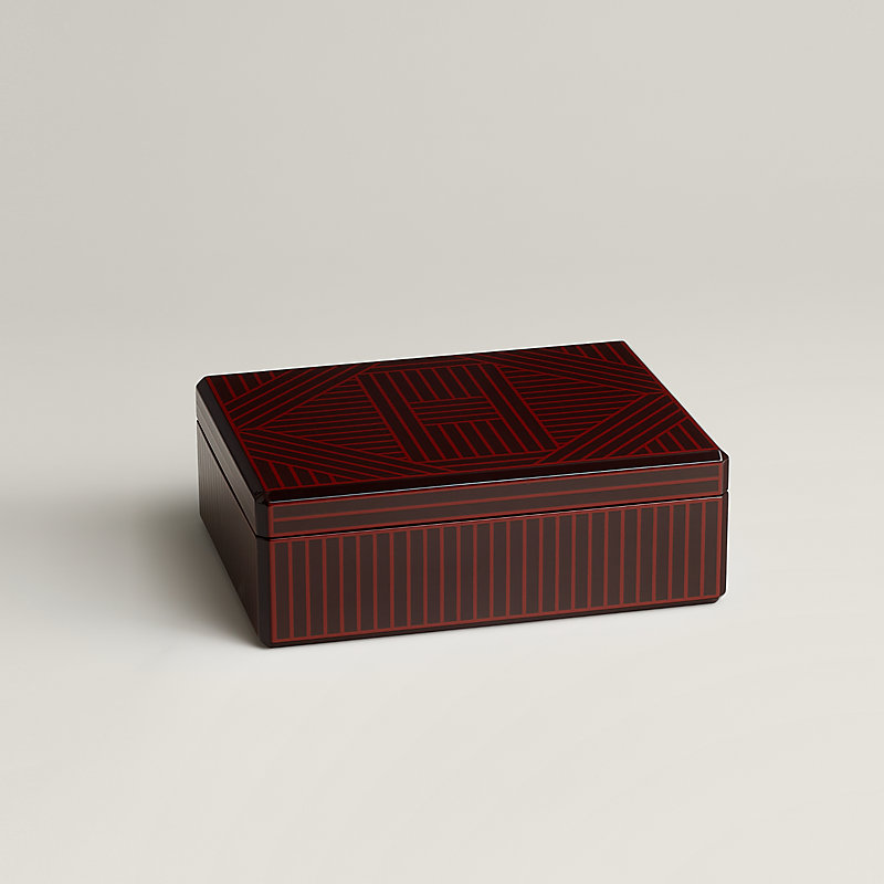 時計&リングボックス 《ファセット/Hリュバン》 | Hermès 時計&リングボックス 《ファセット/Hリュバン》 | Hermès